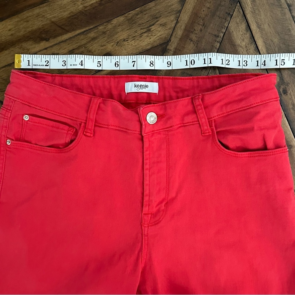 Kensie Jeans- Coral Size 10/30 - Picture 7 of 8